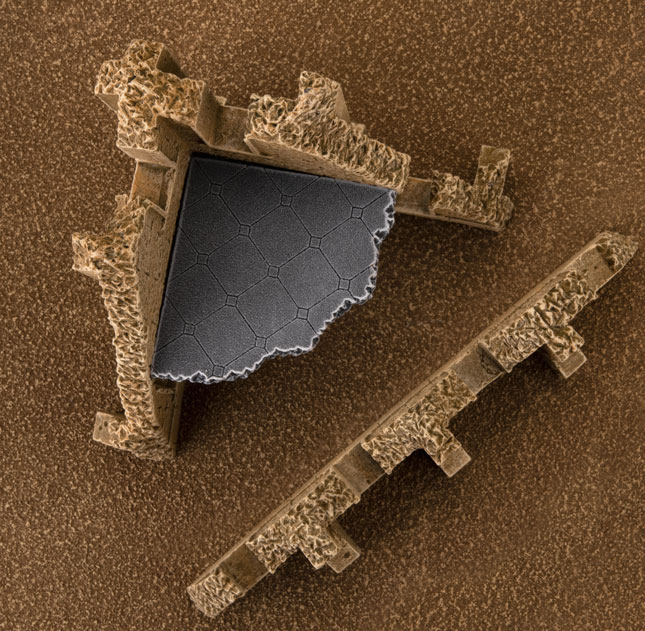 Battlefield in a Box: Sandstone Small Corner