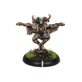 Kir Nunnost by Oakbound Studio. A lead pewter miniature supplied with 30mm round lipped base. An unusual and characterful miniature for your tabletop.