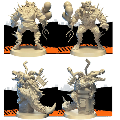 Zombicide Urban Legends Abomination Pack