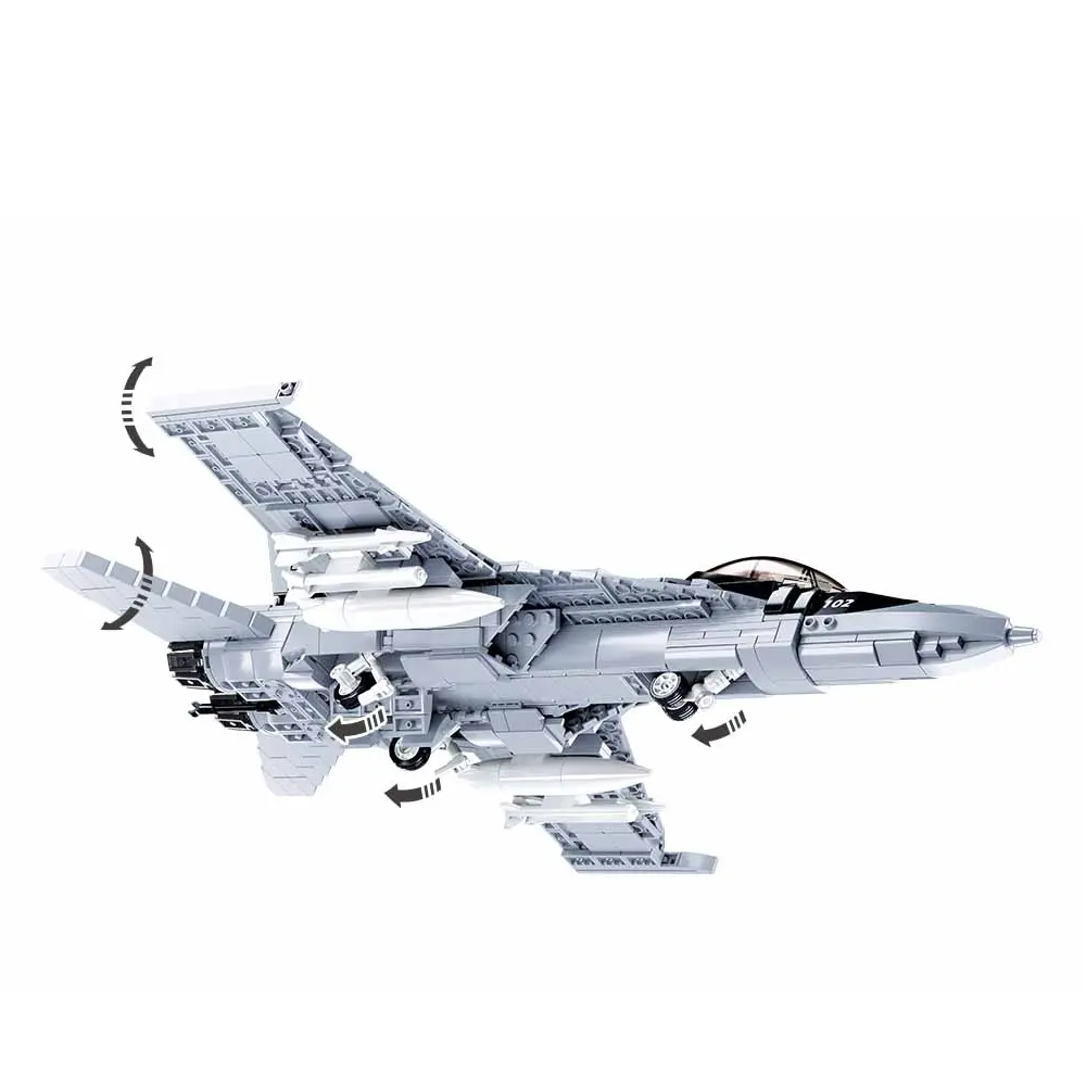 Sluban Super Bumblebee Fighter Jet - Model Bricks Kit
