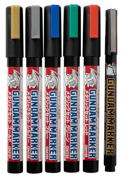Gundam Metallic Marker Set