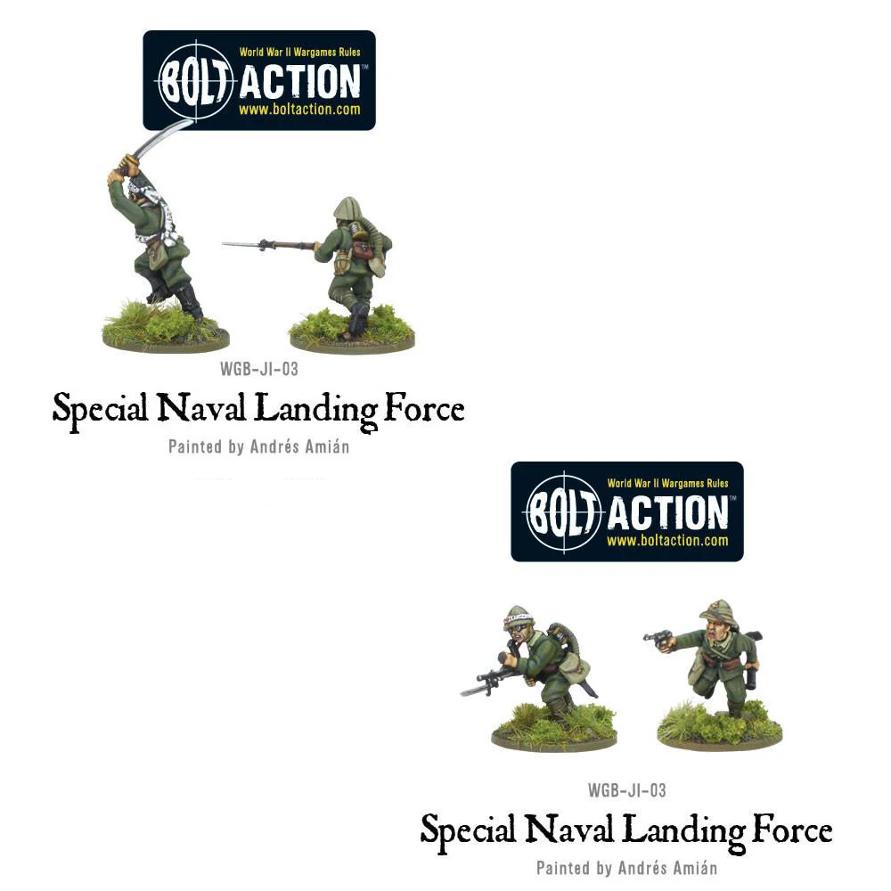 Special Naval Landing Force Imperial Japanese Marines - Bolt Action