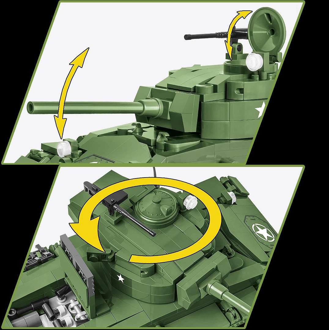 COBI M24 Chaffee - Brick Kit