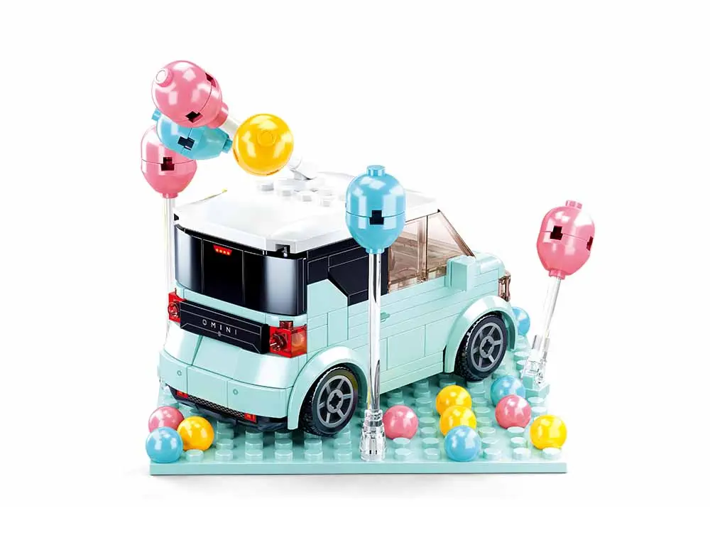 Sluban Omini Car - Mini Handcraft Building Brick Kit