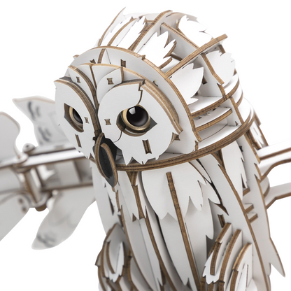 Harry Potter Mechanical Hedwig - PureMind Wooden Model Kit