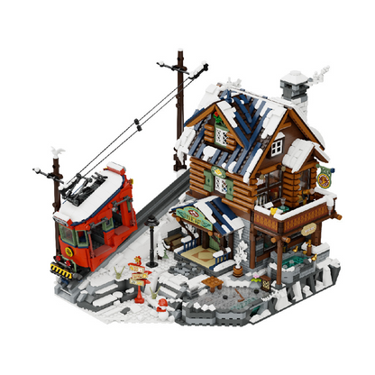 Mountain Summit Ski Cabin - Pantasy Brick Kit