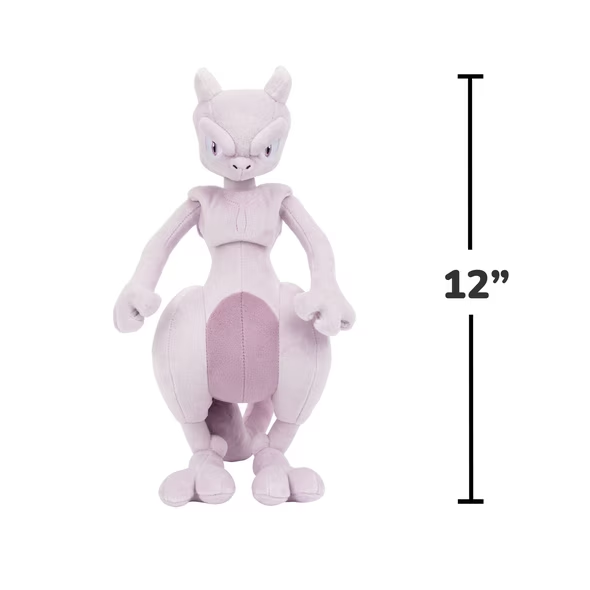 12" Mewtwo Pokémon Plushie