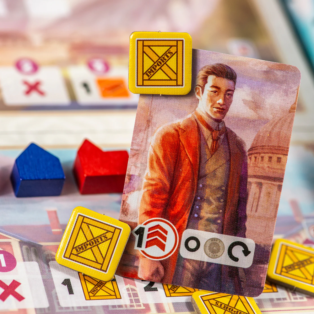 Yokahama Duel Board Game 2 Player Strategy Game
