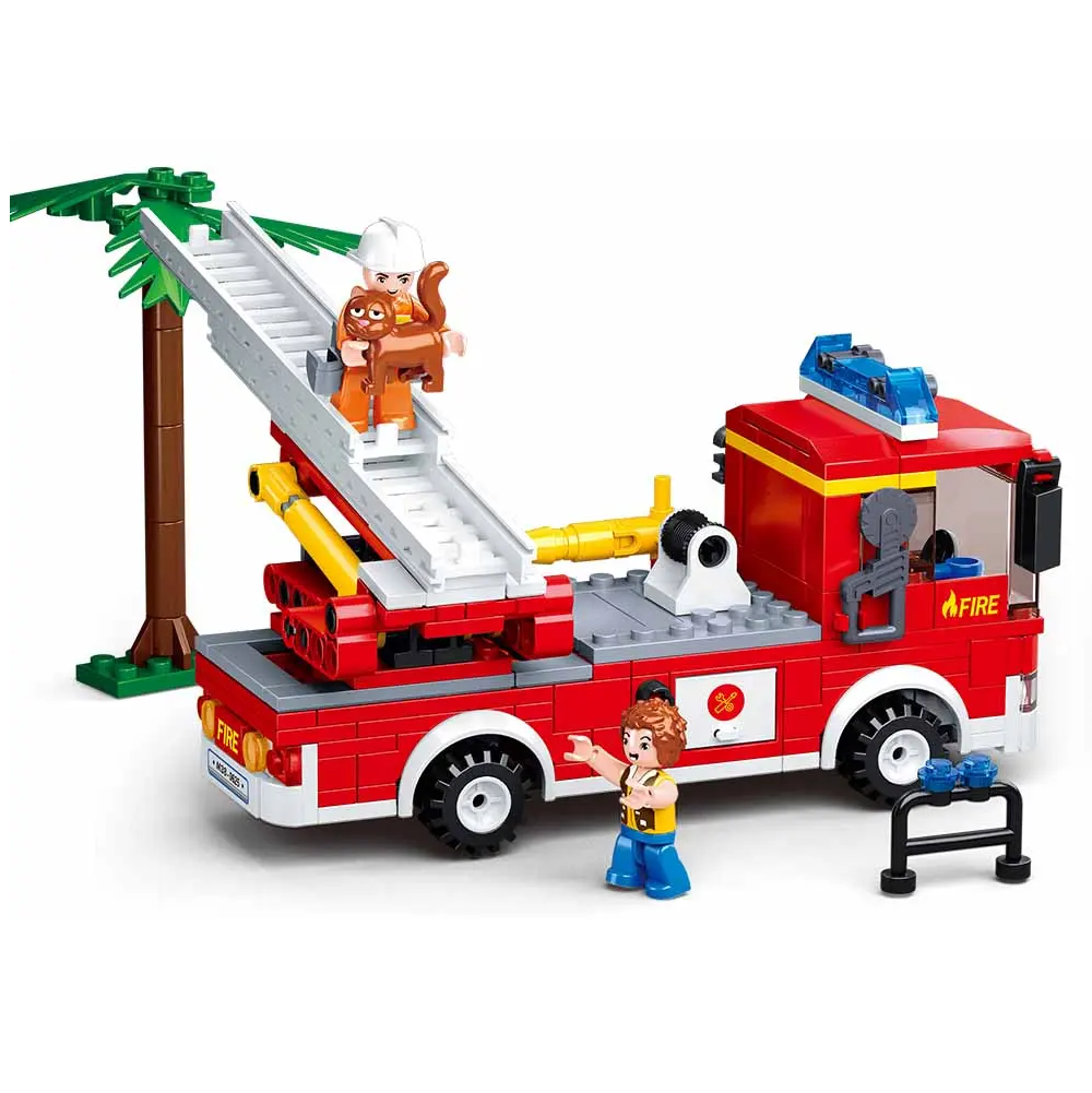 Sluban Fire Truck - Building Brick Kit