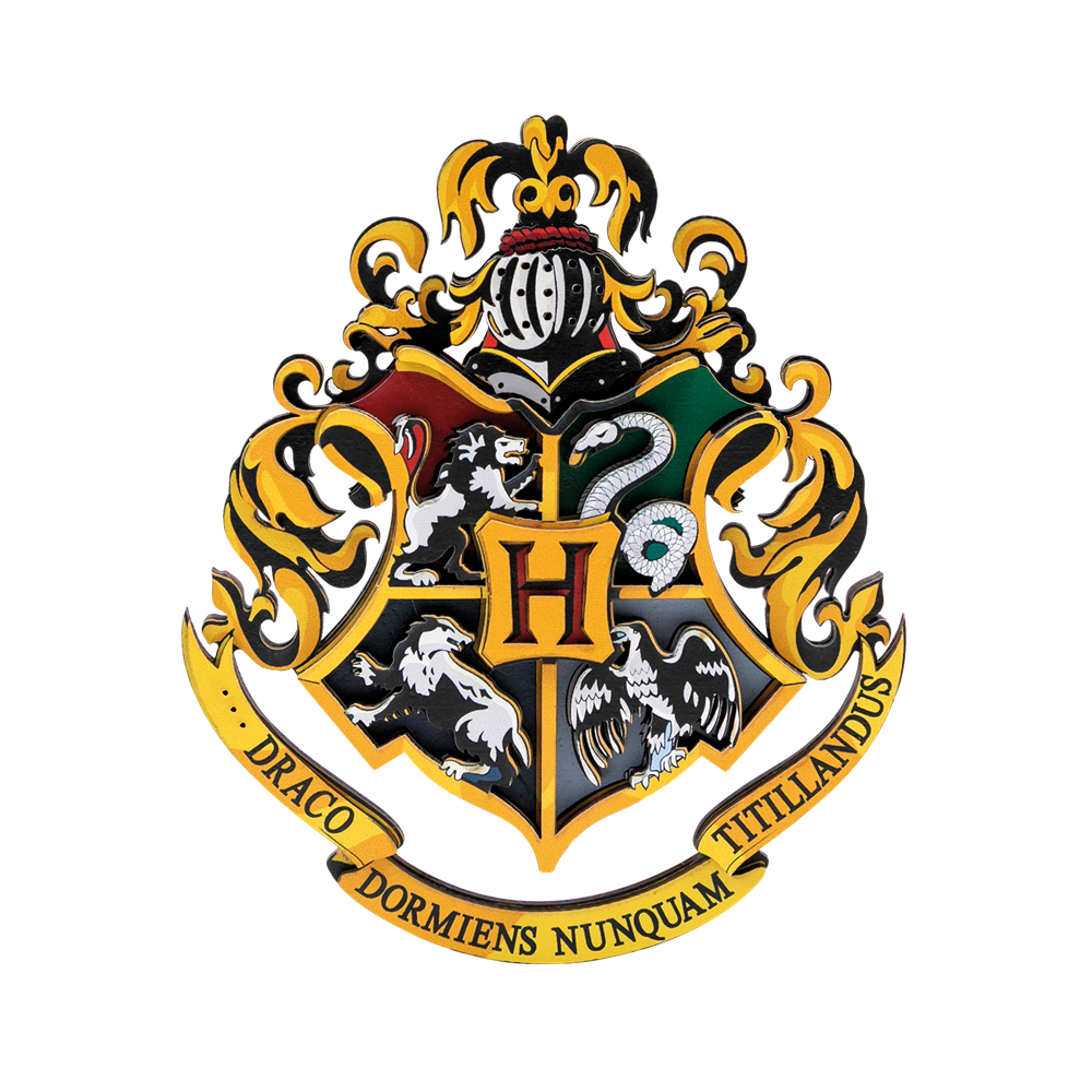 Harry Potter Magnetic Coat of Arms - Puremind Wooden Model Kit