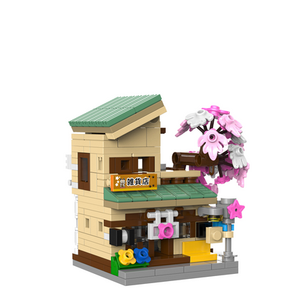 CaDA Mini Kitty's Grocery Store - 330 Piece Building Brick Model Kit