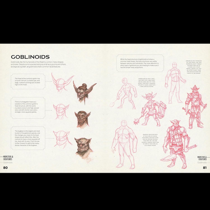 Dungeons & Dragons Artist's Journal Guided Sketchbook