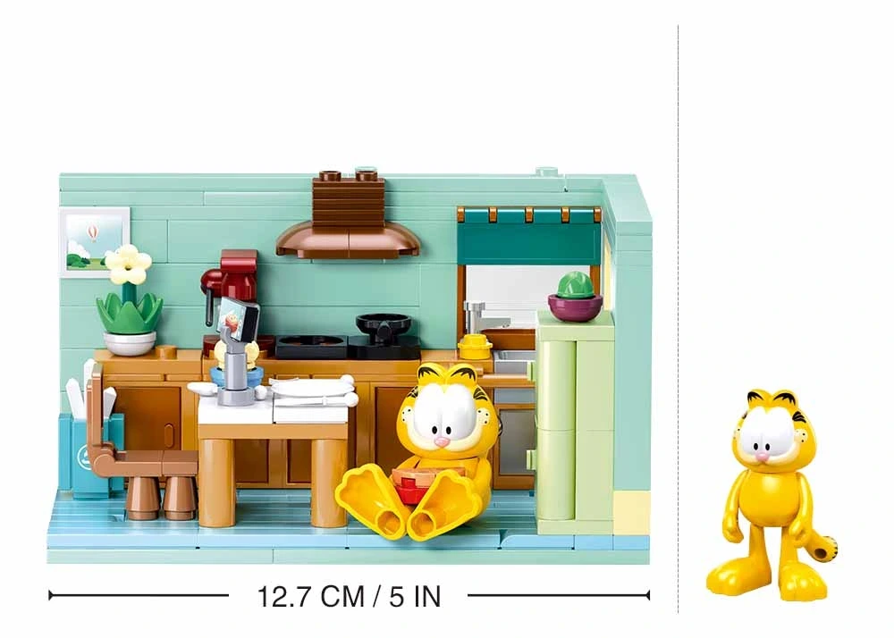 Sluban Garfield Kitchen -  Building Brick Kit