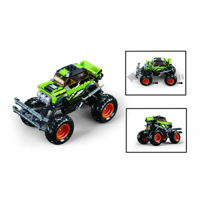 Sluban Off Road Green Monster Truck - Building Brick Kit