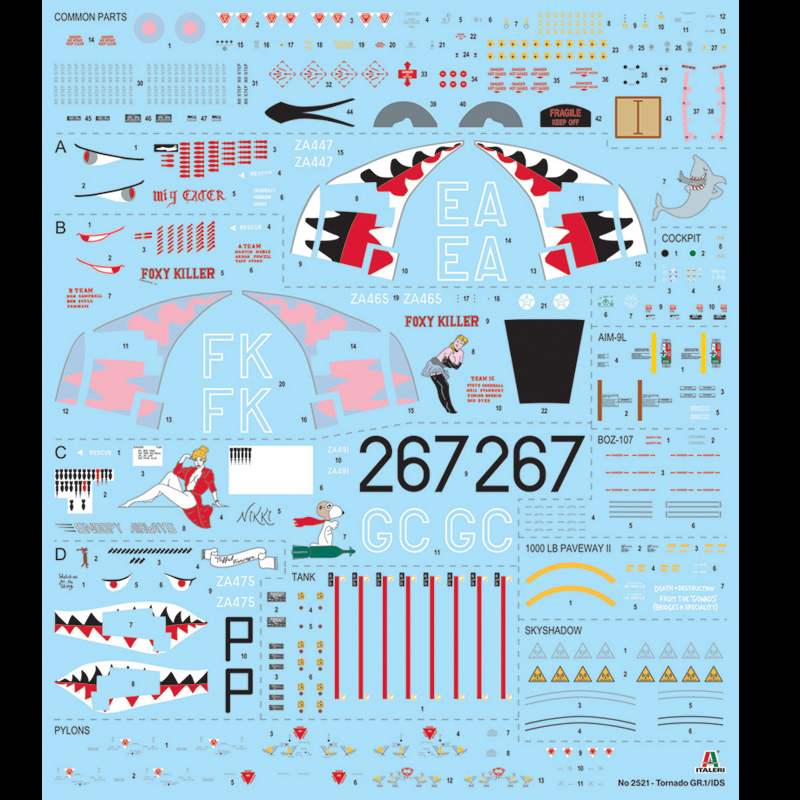 Italeri Tornado GR.1 Desert Storm | 1:32 Scale Model Kit