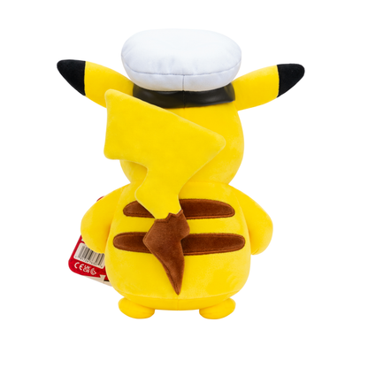 8" Captain Pikachu Pokémon Plush