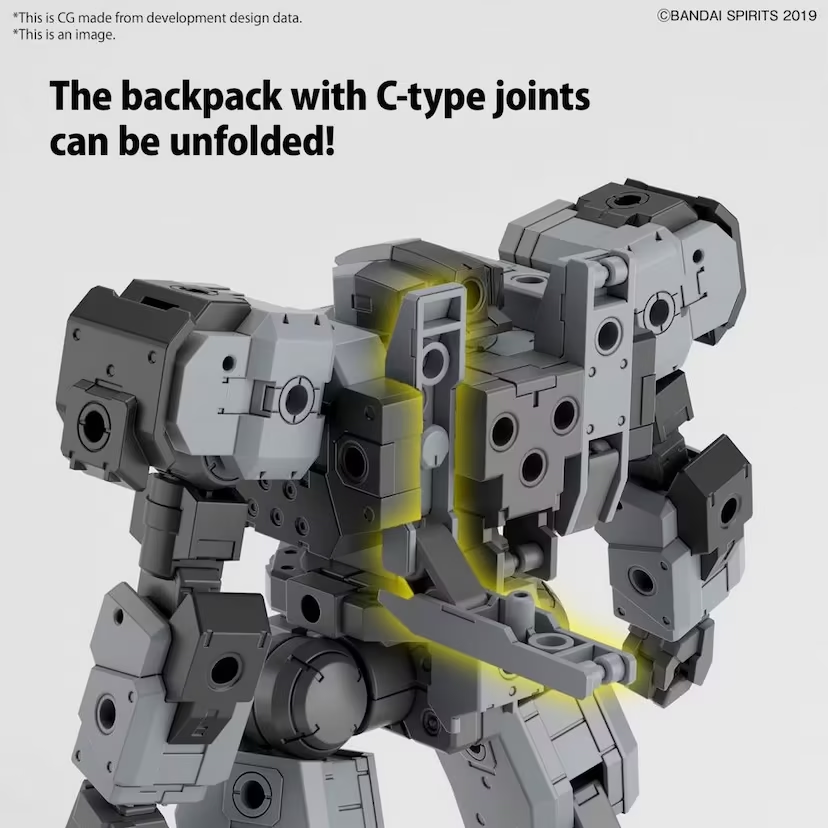 30MM eEXM-9 Baskyrotto (Grey) - Gundam Bandai