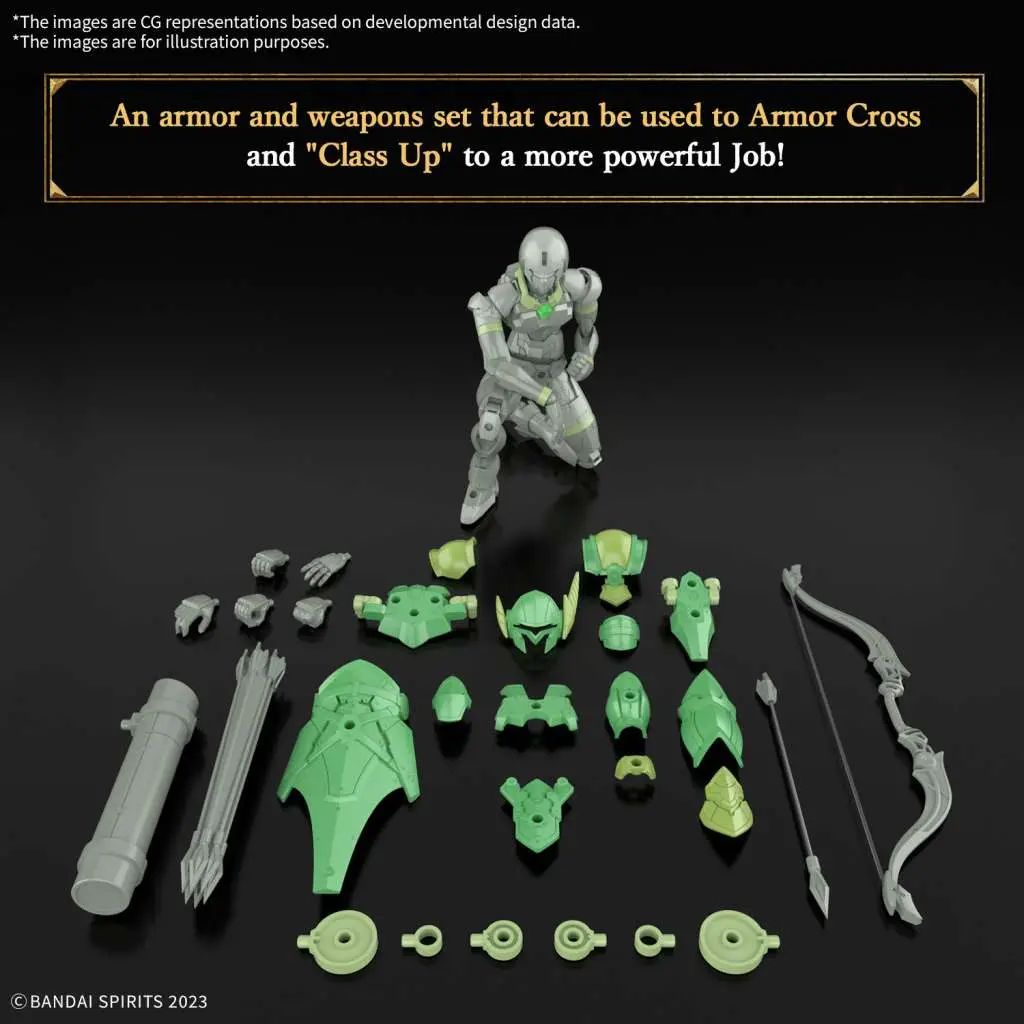 30MF Liber Archer - Bandai Gunpla