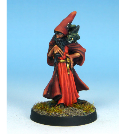 Evil Wizard with Lizard - Crooked Dice