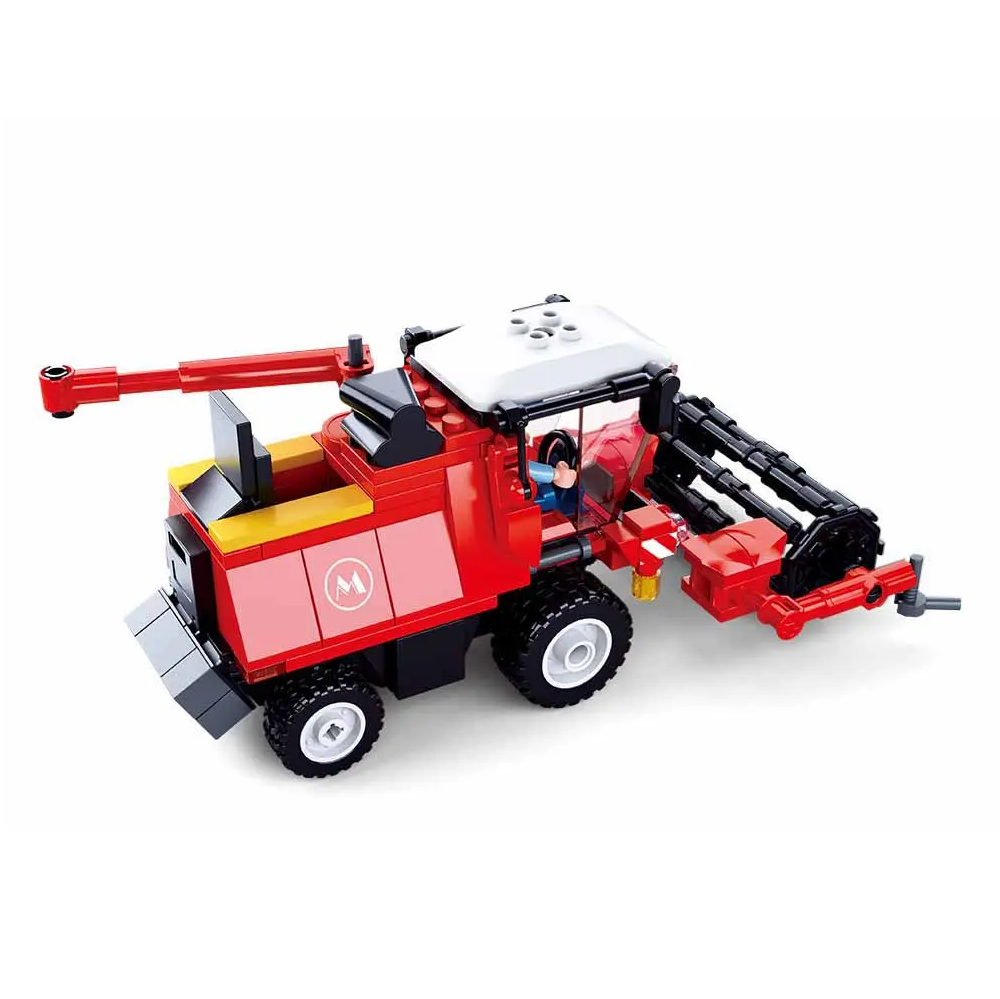 Sluban Harvester - Town Farm Building Brick Kit