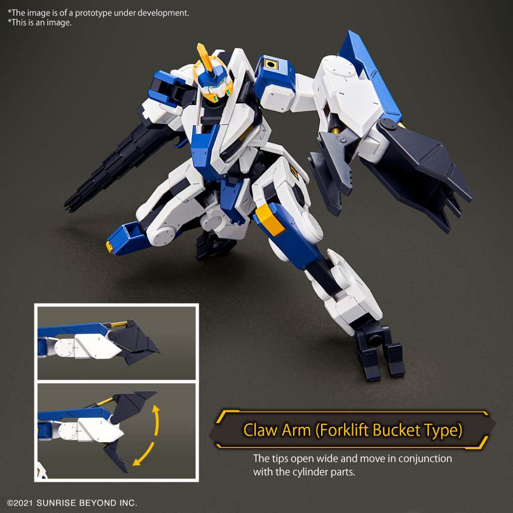Mailes Byakuchi Drill & Claw Arm - HG Model Kit