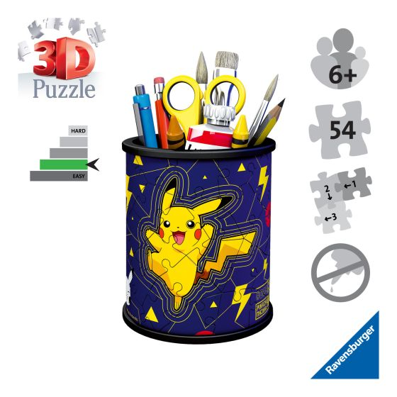 Pokémon Pikachu Pencil Holder 3D Puzzle - Ravensburger