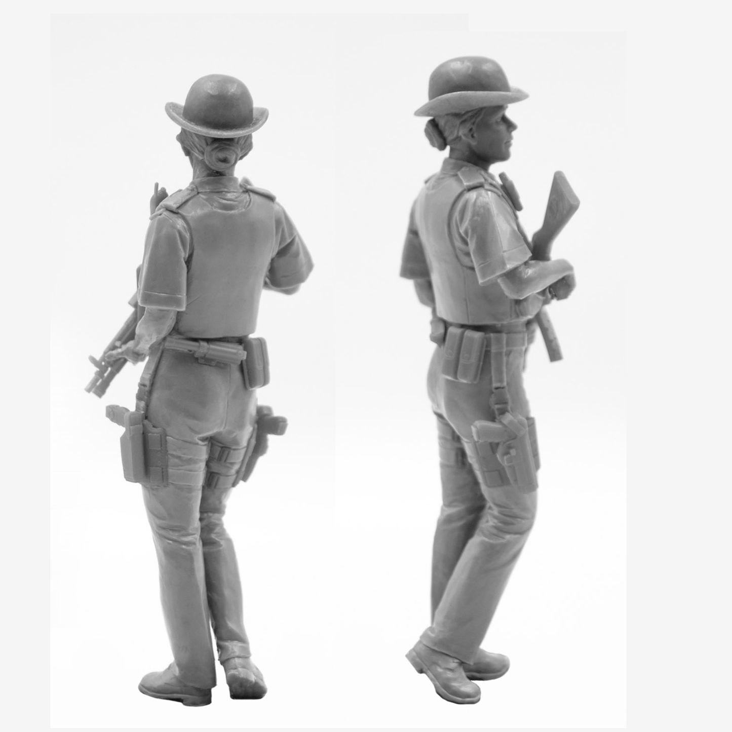 ICM British Police Female Officer – 1:16 Scale Model Kit