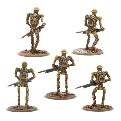 Konflikt ’47 Mk I Automated Infantry Squad with MMGs