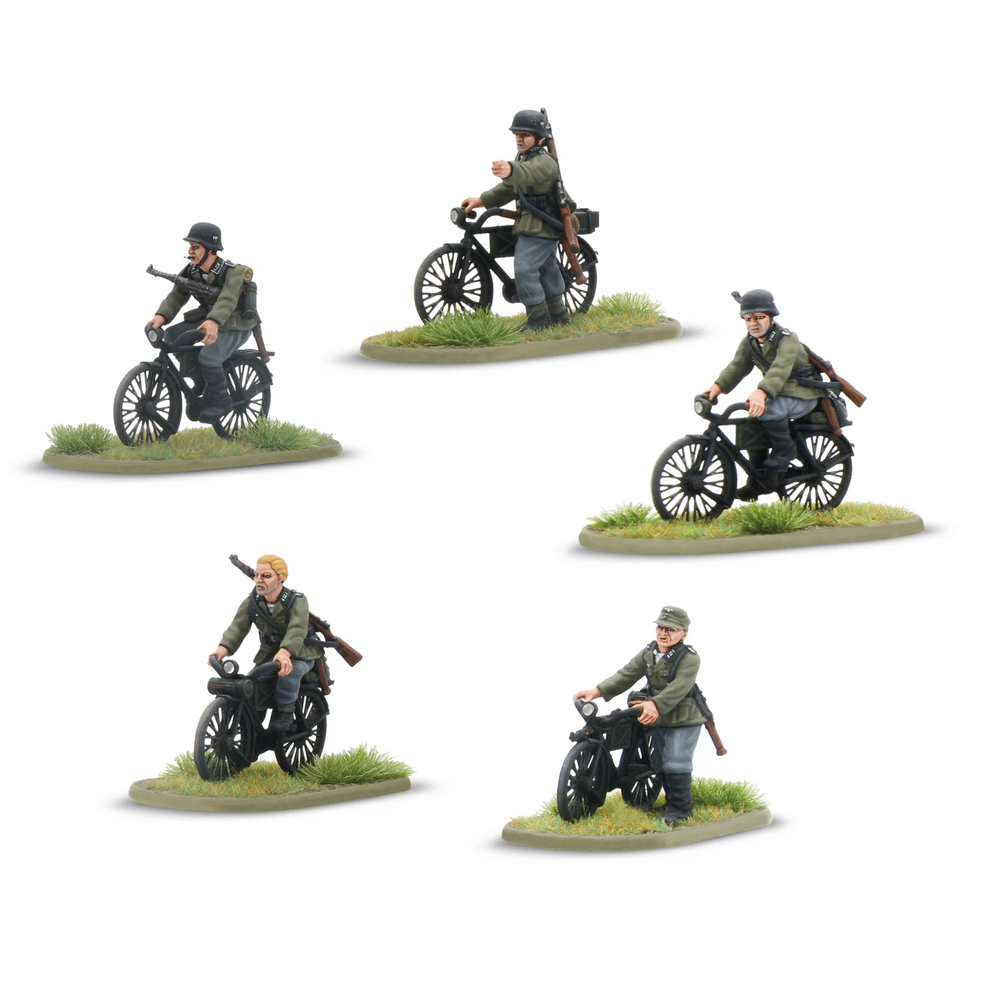 Bolt Action Early War German Infantry on Bicycles