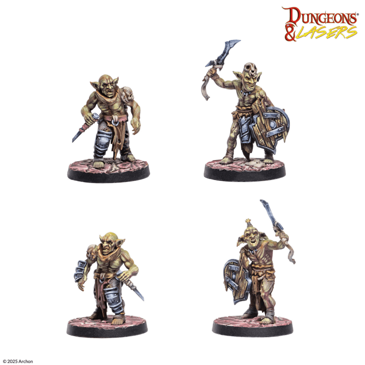Dungeons and Lasers Goblin Warband