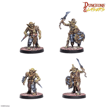Dungeons and Lasers Goblin Warband