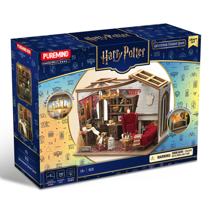 Harry Potter Gryffindor Common Room - PureMind Wooden Model Kit