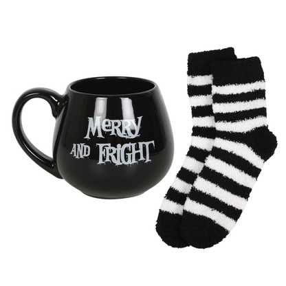 Merry & Fright Mug & Socks Set