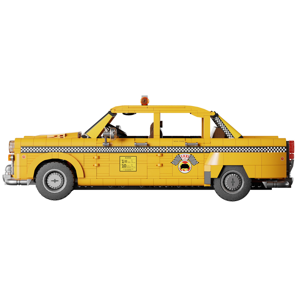 New York Yellow Taxi Cab - Pantasy Brick Kit