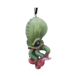 Cthulhu Hanging Ornament by Nemesis Now. A wonderful little Cthulhu for you to hang in your house, on your Halloween or Christmas tree or as a gift for a Lovecraft fan. 