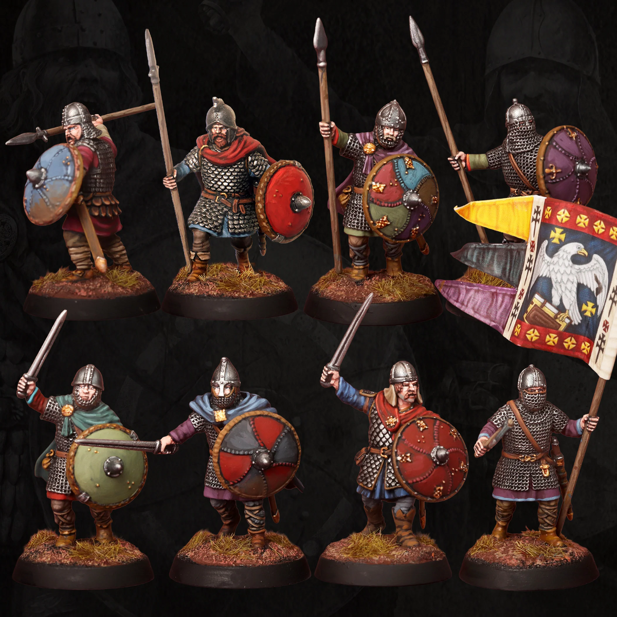 Carolingian Armoured Infantry - Victrix Dark Ages