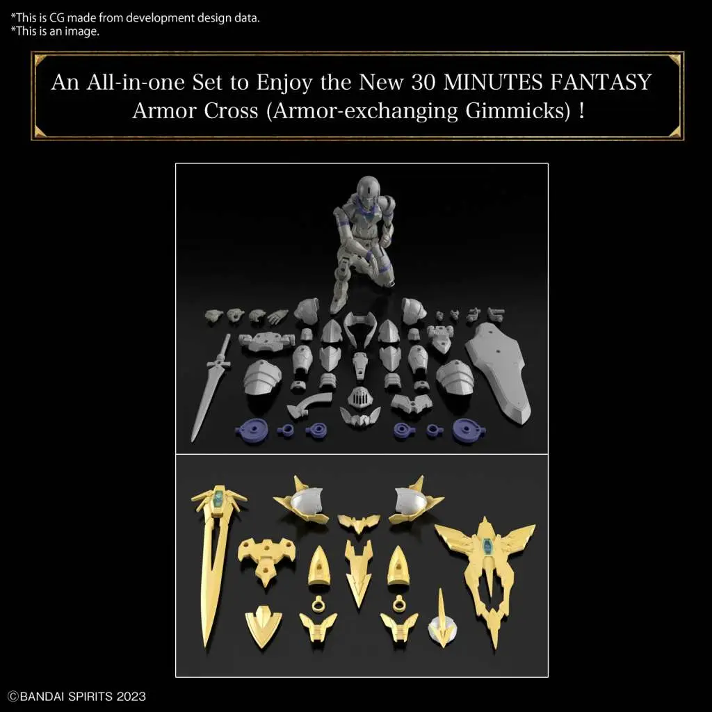 30mf Liber Holy Knight – Bandai Gunpla