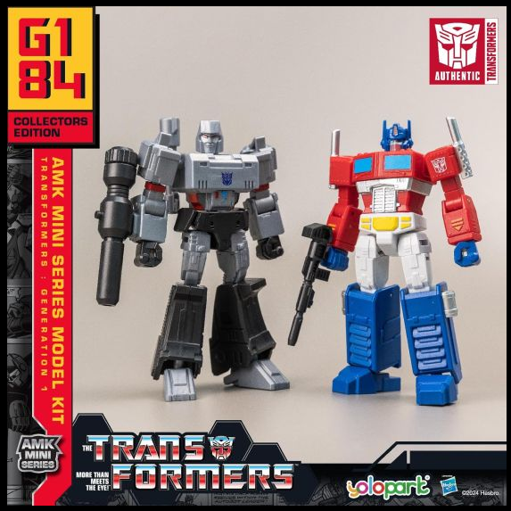 Optimus Prime and Megatron Transformer 2-Pack - AMK Mini Series Combo Set