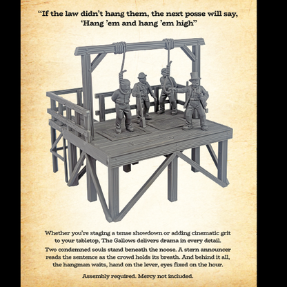 Dead Mans Hand Gallows Set