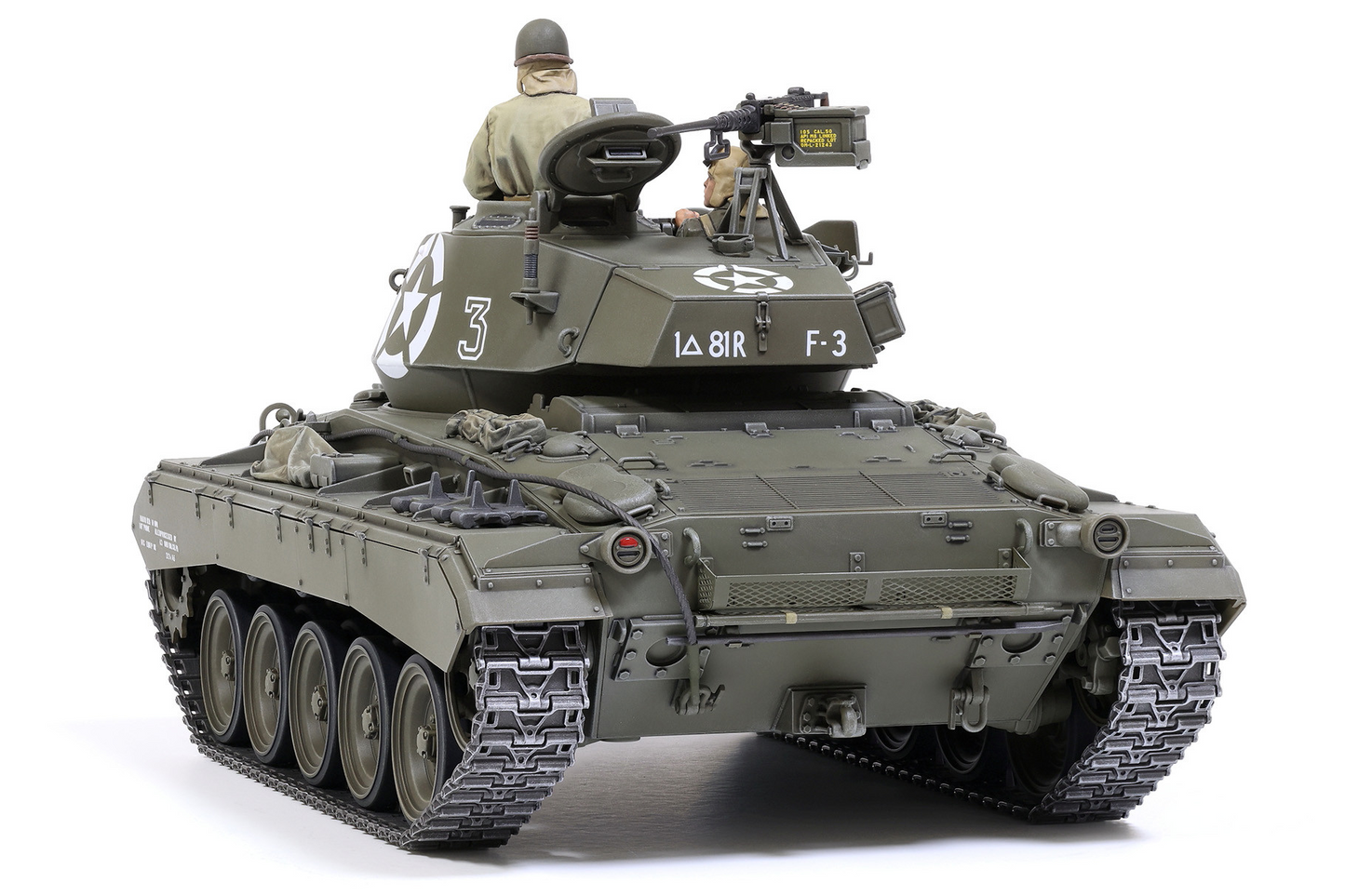 Tamiya U.S. Light Tank M24 Chaffee European Theatre -1:35 Scale Plastic Model Kit