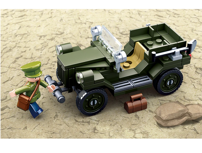 Sluban Allied Field Jeep - WW2 Building Brick Kit
