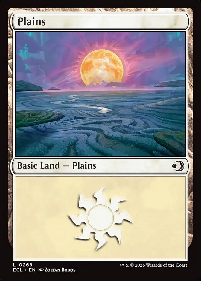 Plains Basic Land Lorwyn Eclipsed #269
