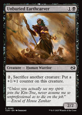 Unburied Earthcarver Tarkir Drag...