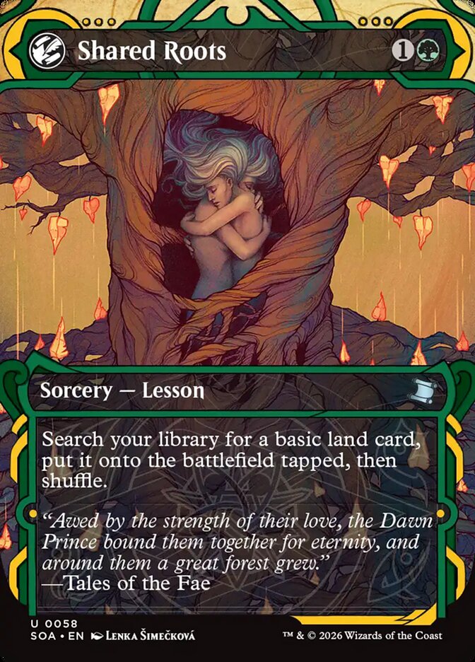 Shared Roots Secrets of Strixhaven Mystical Archive #058Card Front