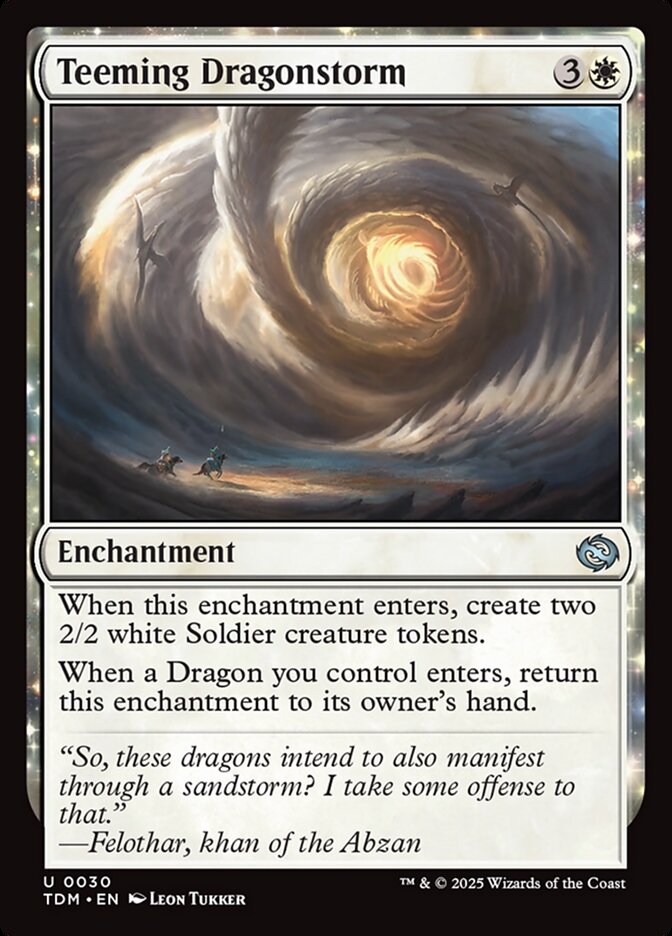 Teeming Dragonstorm Tarkir Dragonstorm #030
