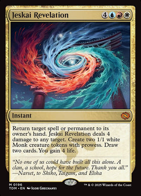 Jeskai Revelation Tarkir Dragons...