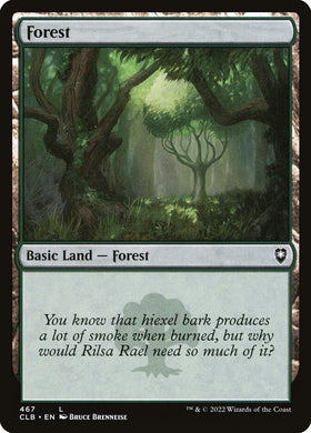 Forest - Commander Legends #467 ...