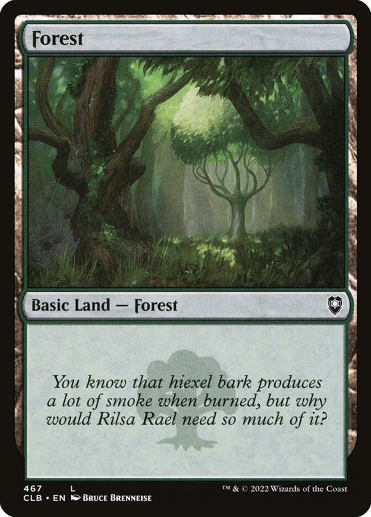 Forest - Commander Legends #467 ...