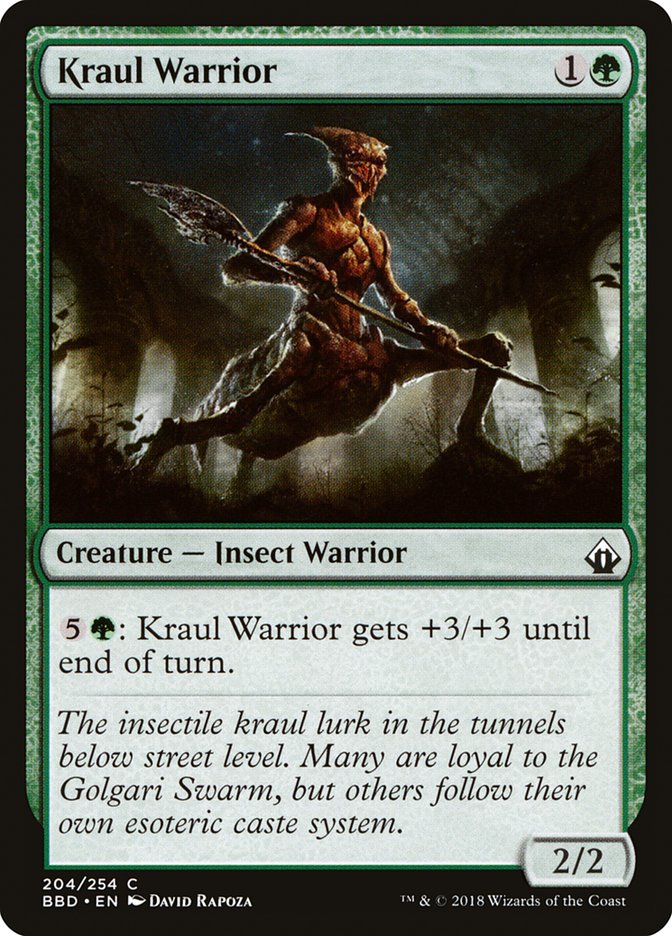 Kraul Warrior Battlebond #204 | Magic! The Gathering Single