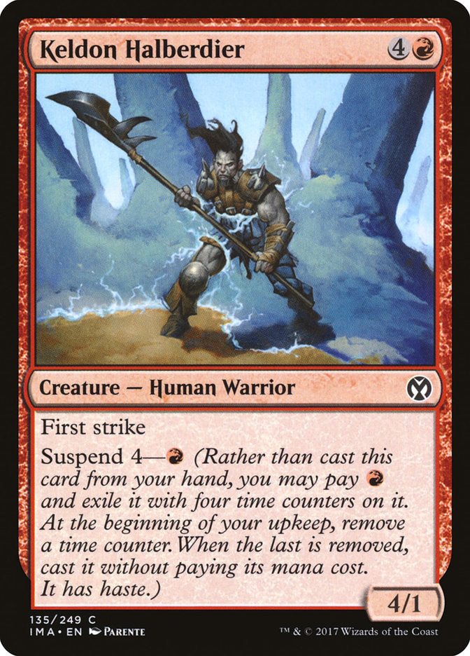 Keldon Halberdier - Iconic Masters #135